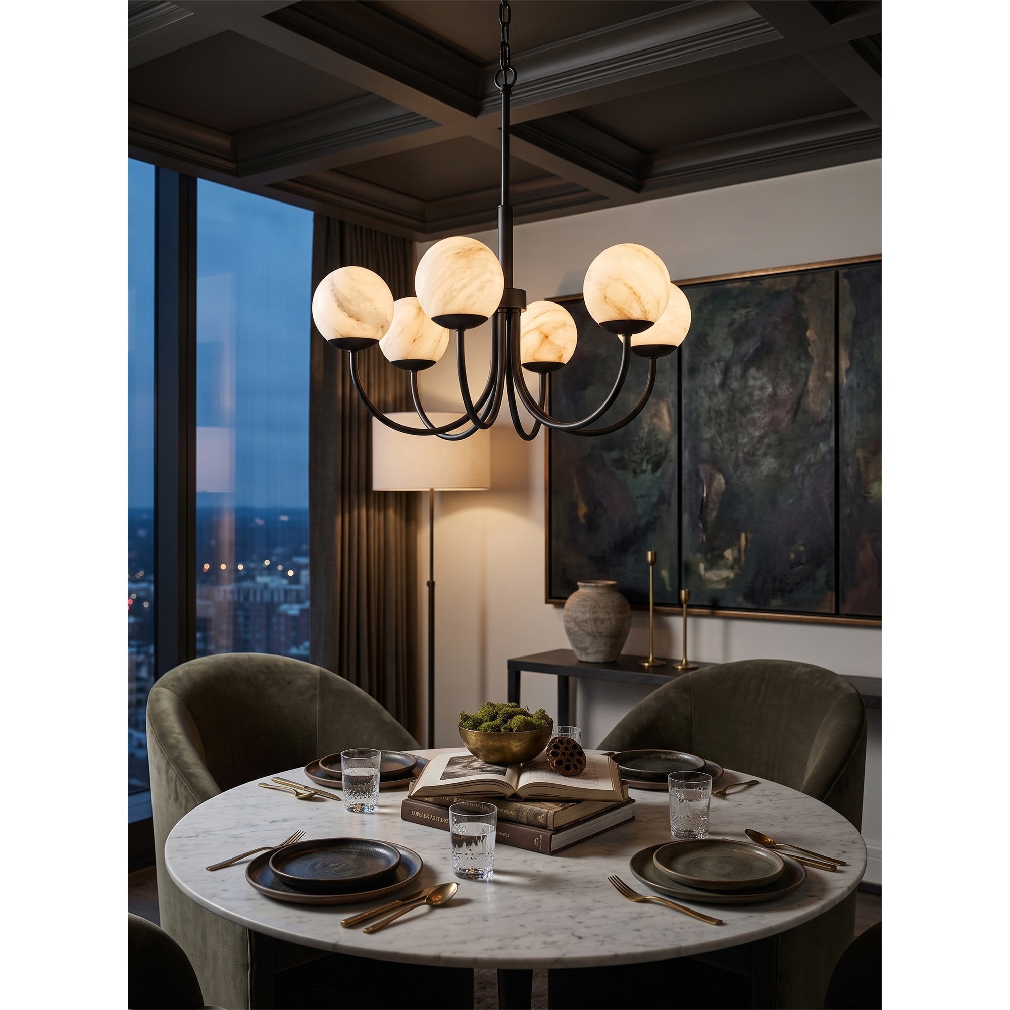 Orillia Alabaster Chandelier