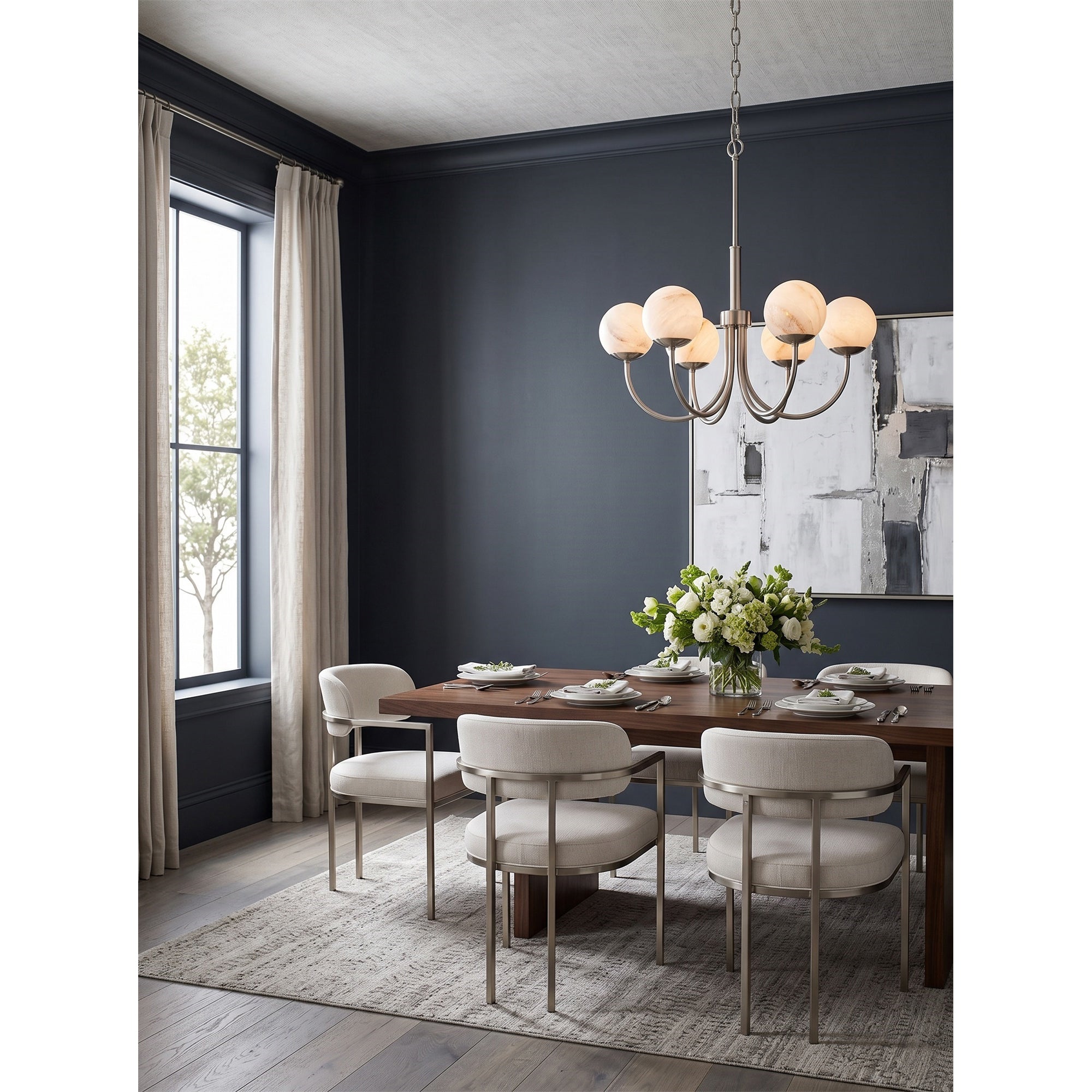 Orillia Alabaster Chandelier
