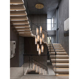 Payson Alabaster Cluster Chandelier