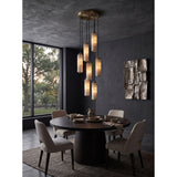 Payson Alabaster Cluster Chandelier