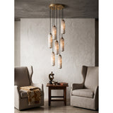 Payson Alabaster Cluster Chandelier