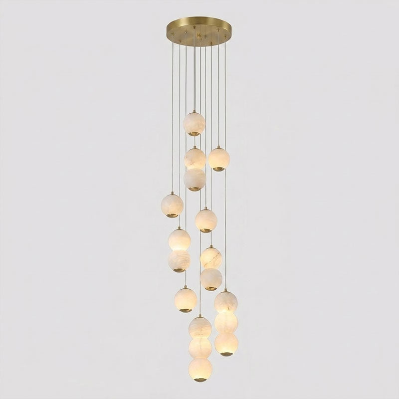 Pearl Alabaster Chandelier