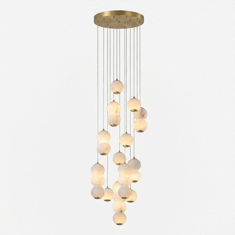 Pearl Alabaster Chandelier