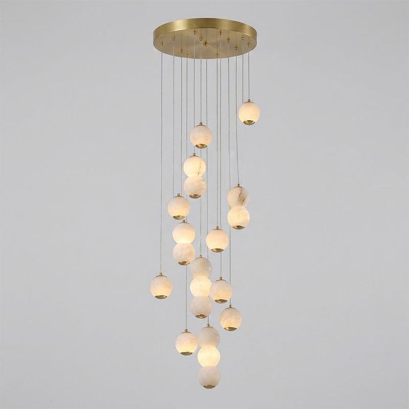 Pearl Alabaster Chandelier