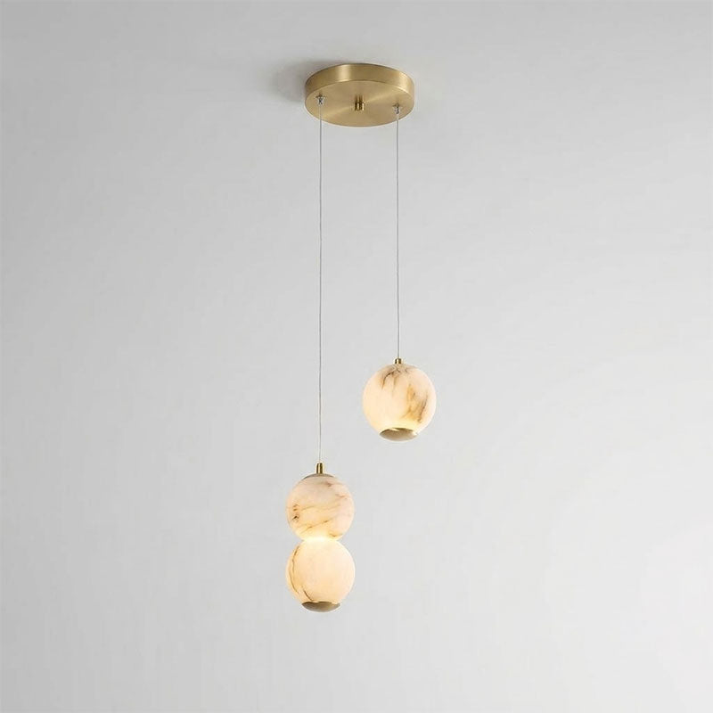 Pearl Alabaster Chandelier