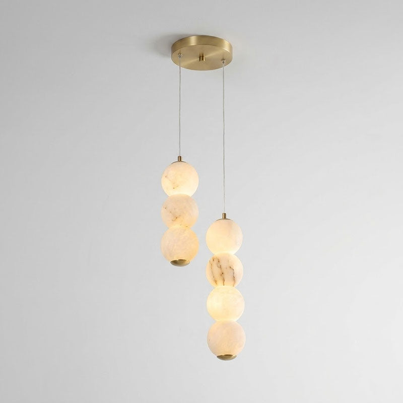 Pearl Alabaster Chandelier