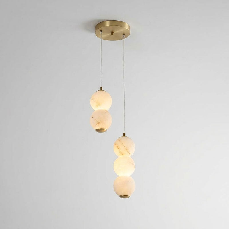 Pearl Alabaster Chandelier