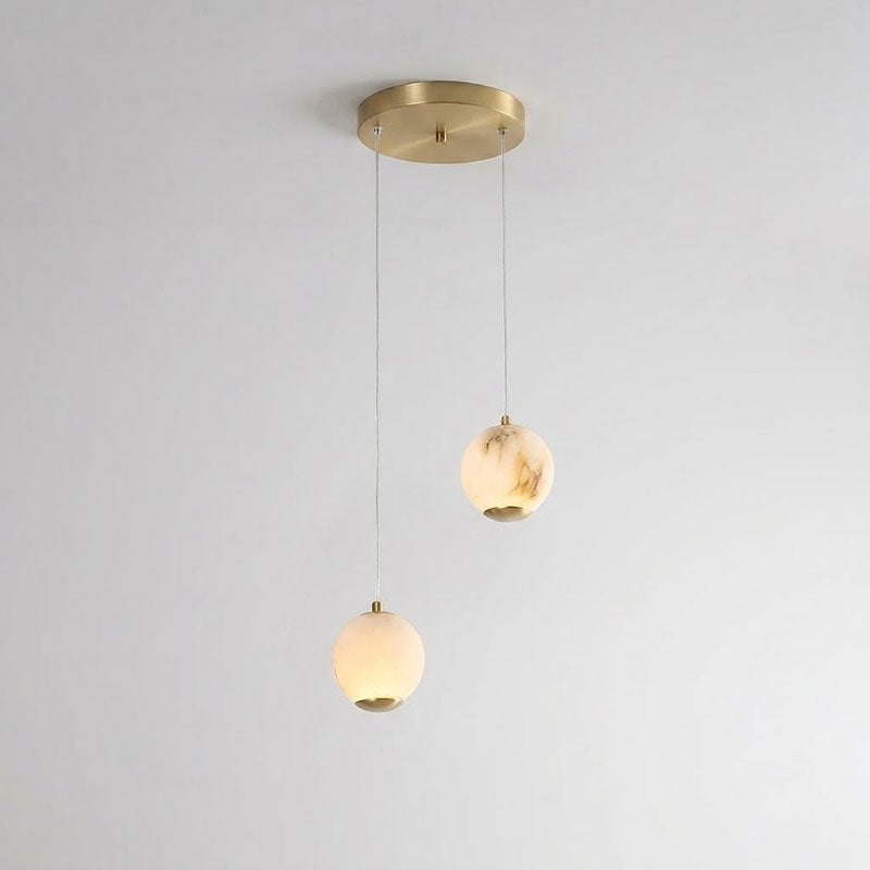 Pearl Alabaster Chandelier