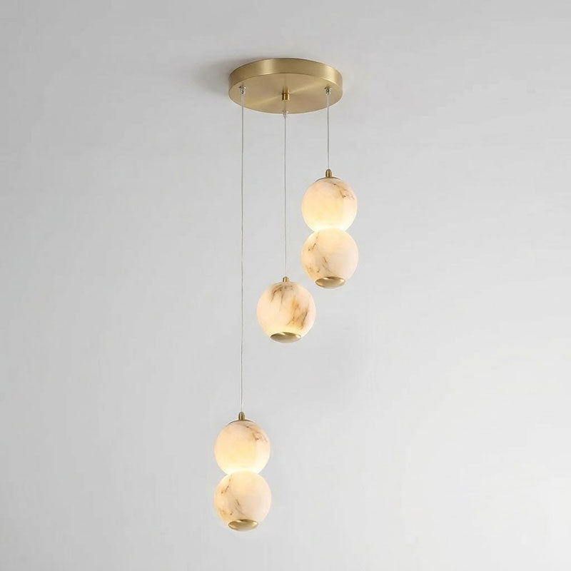 Pearl Alabaster Chandelier