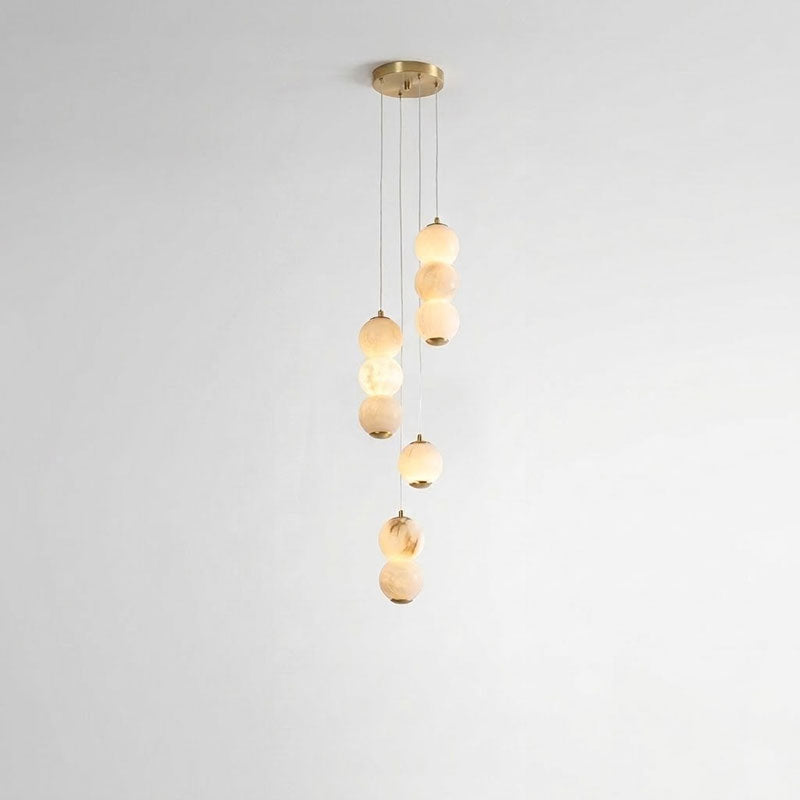 Pearl Alabaster Chandelier
