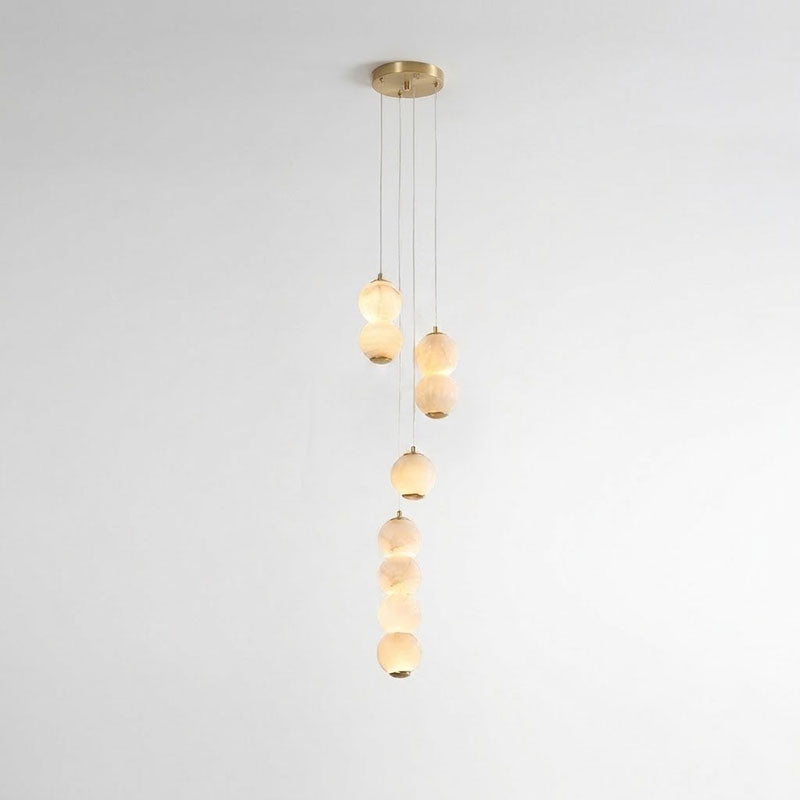 Pearl Alabaster Chandelier