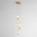 Pearl Alabaster Chandelier