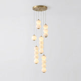 Pearl Alabaster Chandelier