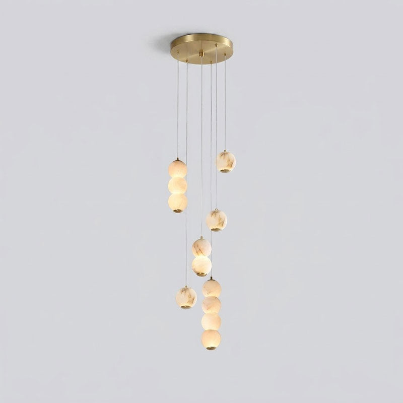 Pearl Alabaster Chandelier
