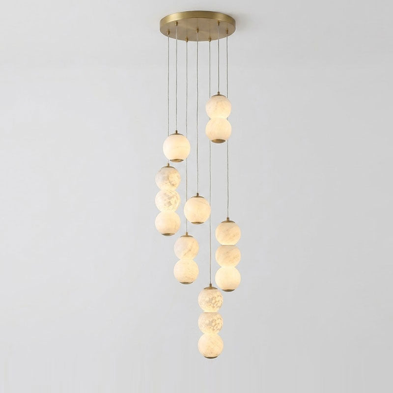 Pearl Alabaster Chandelier
