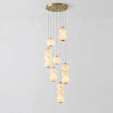 Pearl Alabaster Chandelier