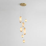 Pearl Alabaster Chandelier