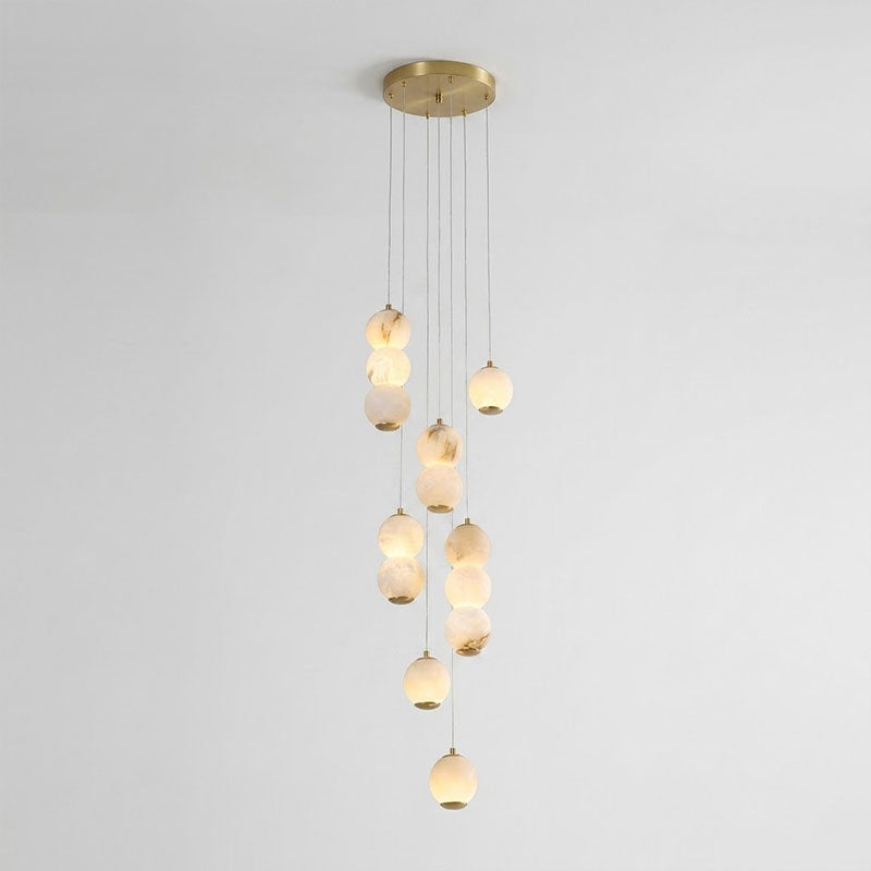 Pearl Alabaster Chandelier