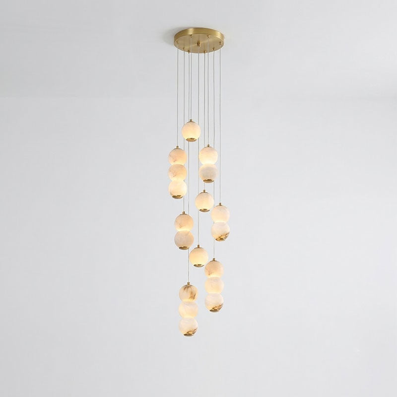 Pearl Alabaster Chandelier