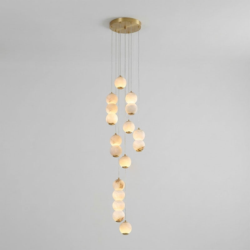 Pearl Alabaster Chandelier