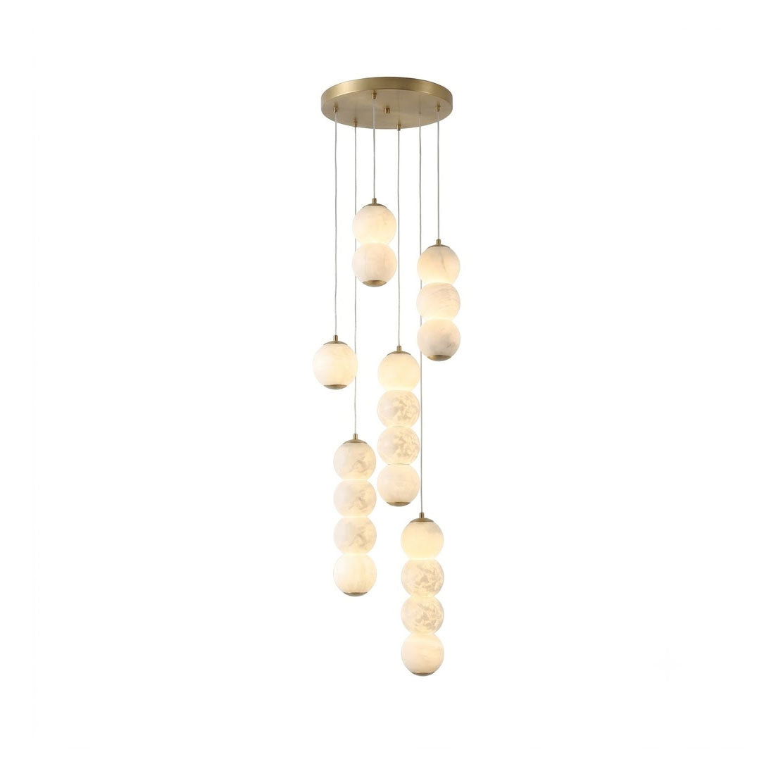 Pearl Alabaster Chandelier