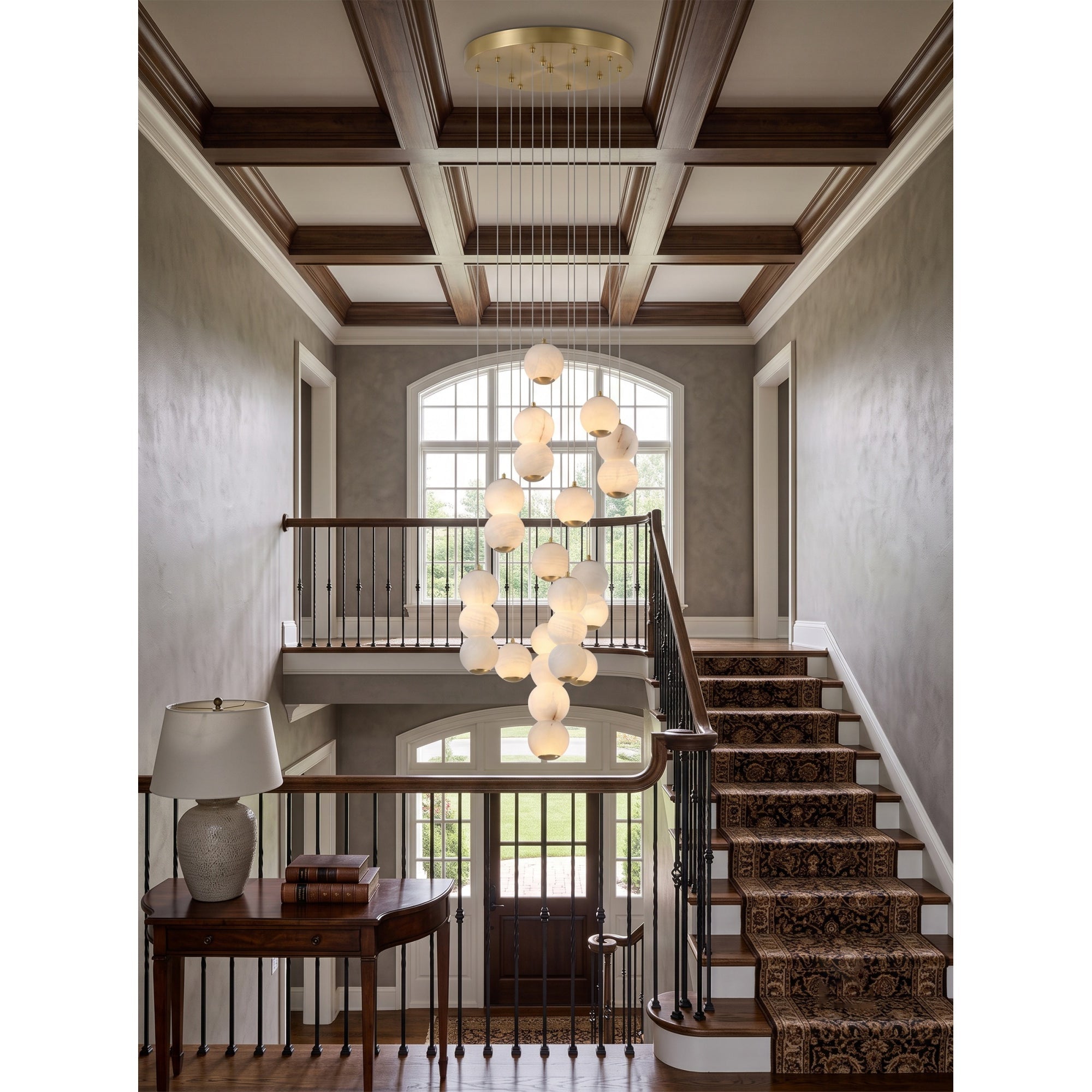 Pearl Alabaster Chandelier