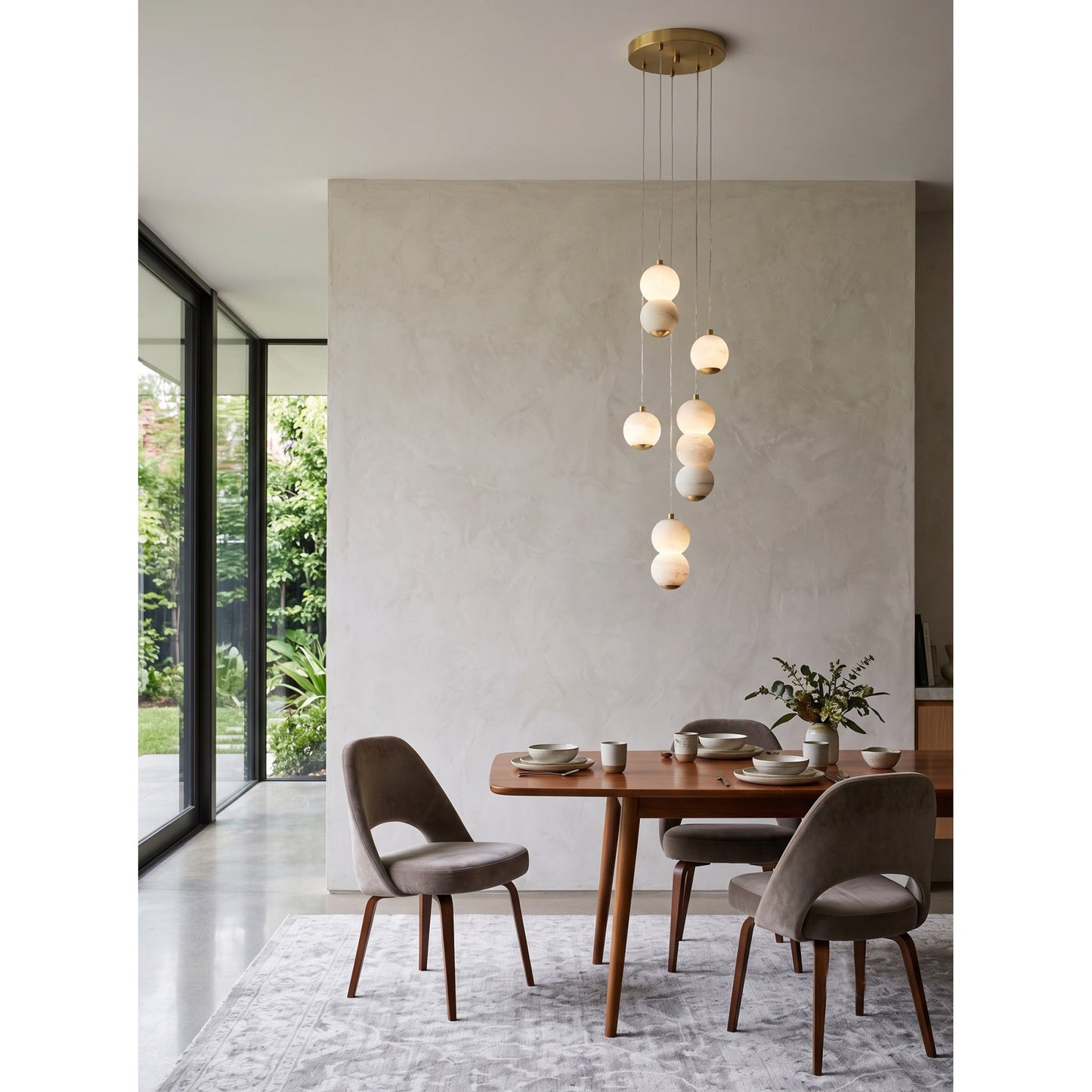 Pearl Alabaster Chandelier