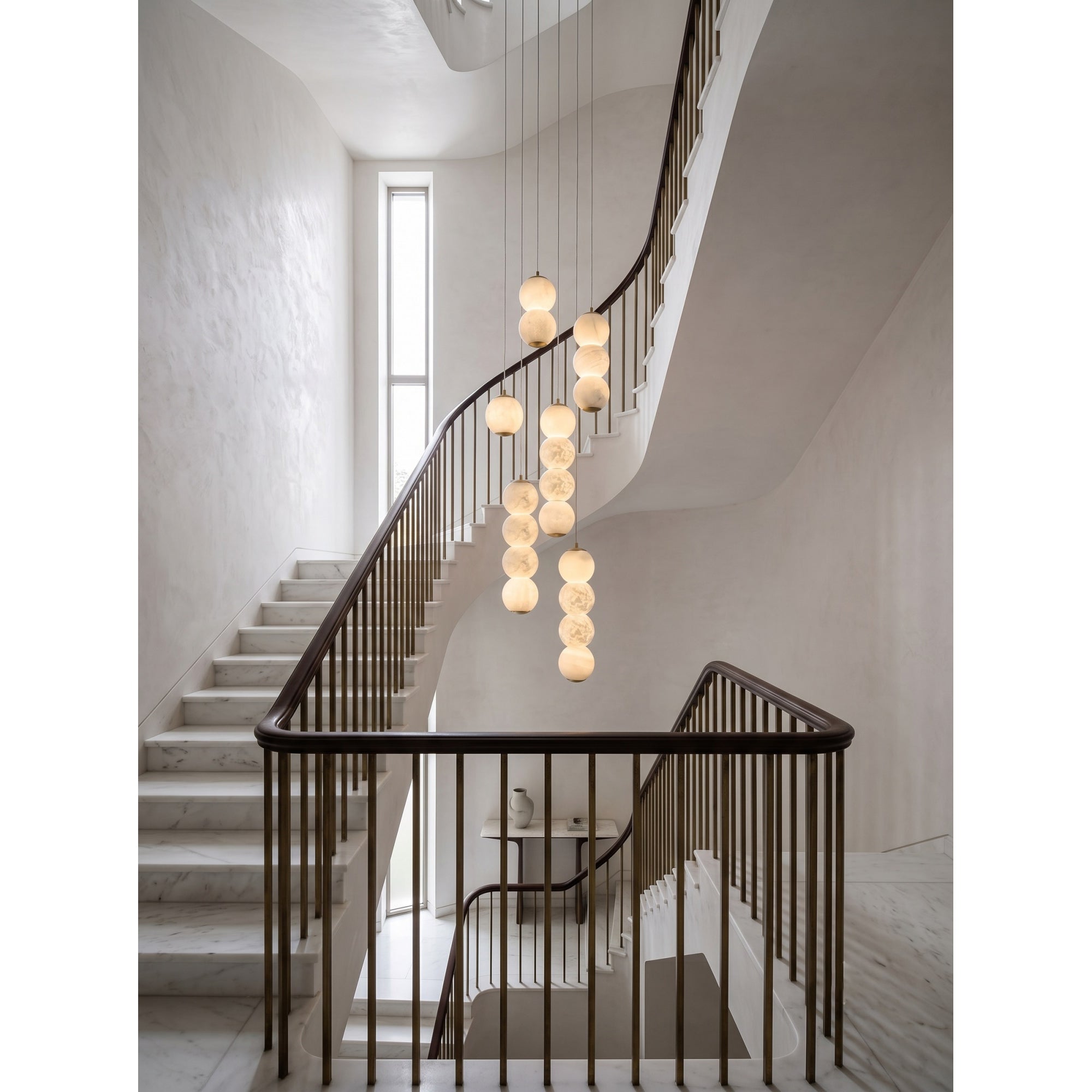 Pearl Alabaster Chandelier