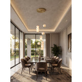 Pearl Alabaster Chandelier