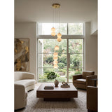 Pearl Alabaster Chandelier