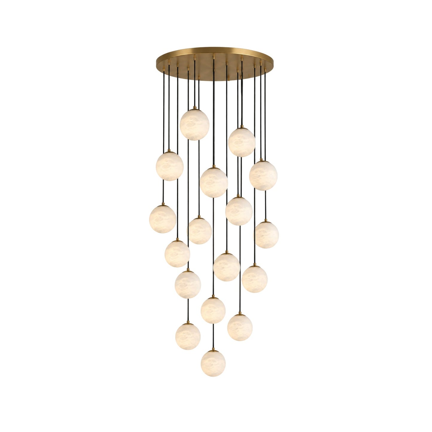 Savina Alabaster Chandelier