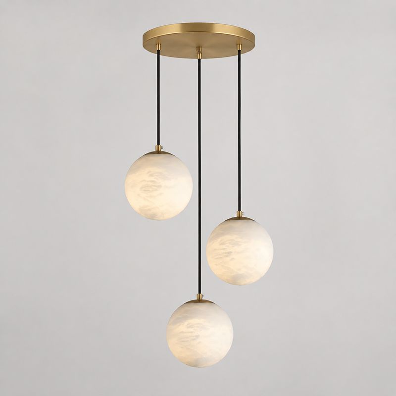 Savina Alabaster Chandelier