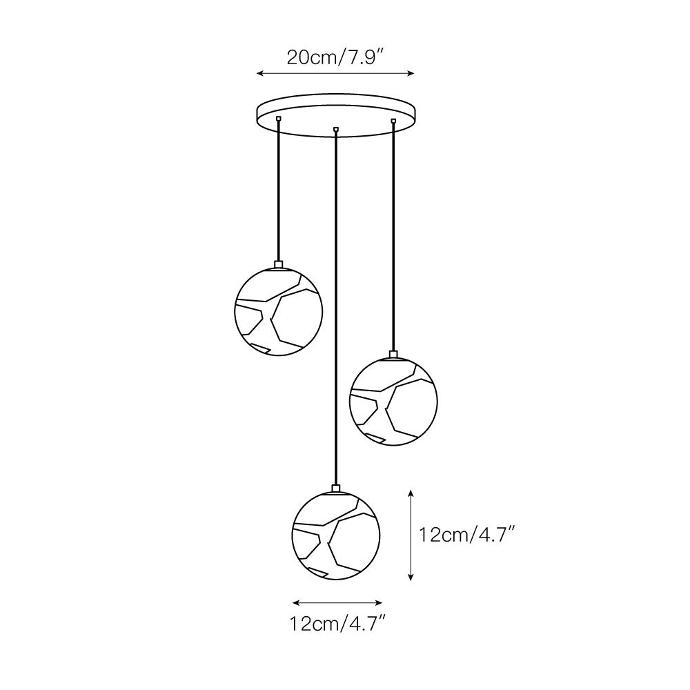 Savina Alabaster Chandelier