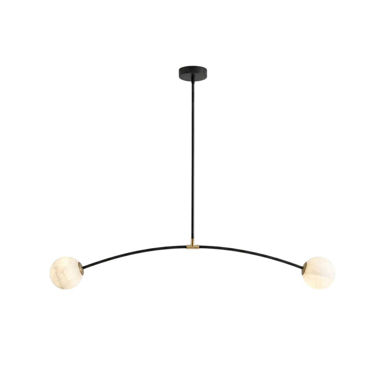 Traverse Alabaster Linear Chandelier