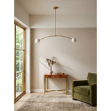 Traverse Alabaster Linear Chandelier