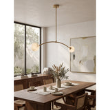 Traverse Alabaster Linear Chandelier