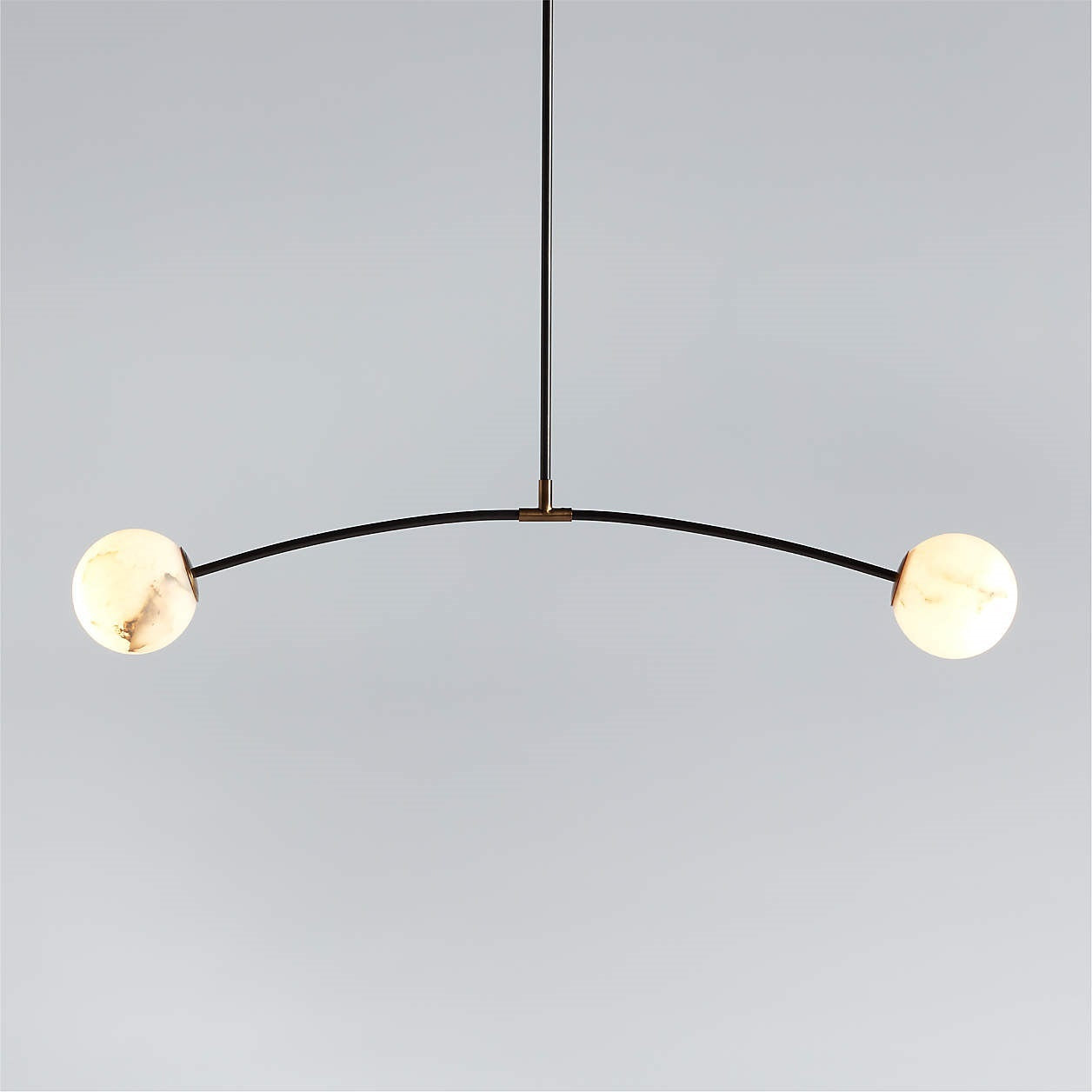 Traverse Alabaster Linear Chandelier