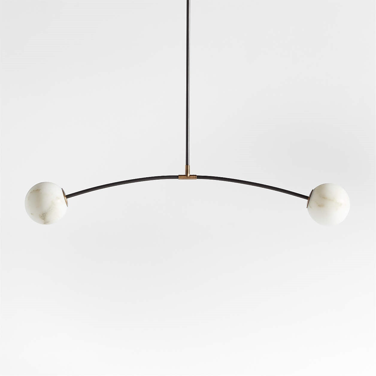 Traverse Alabaster Linear Chandelier