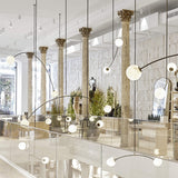 Traverse Alabaster Linear Chandelier