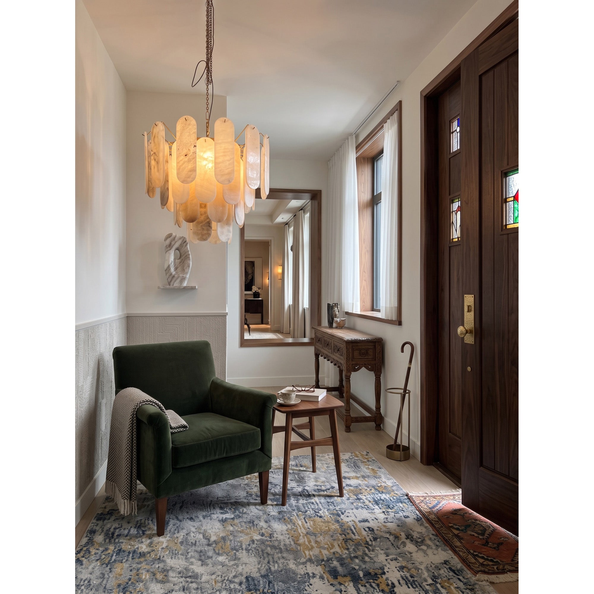 Vinci Alabaster Chandelier