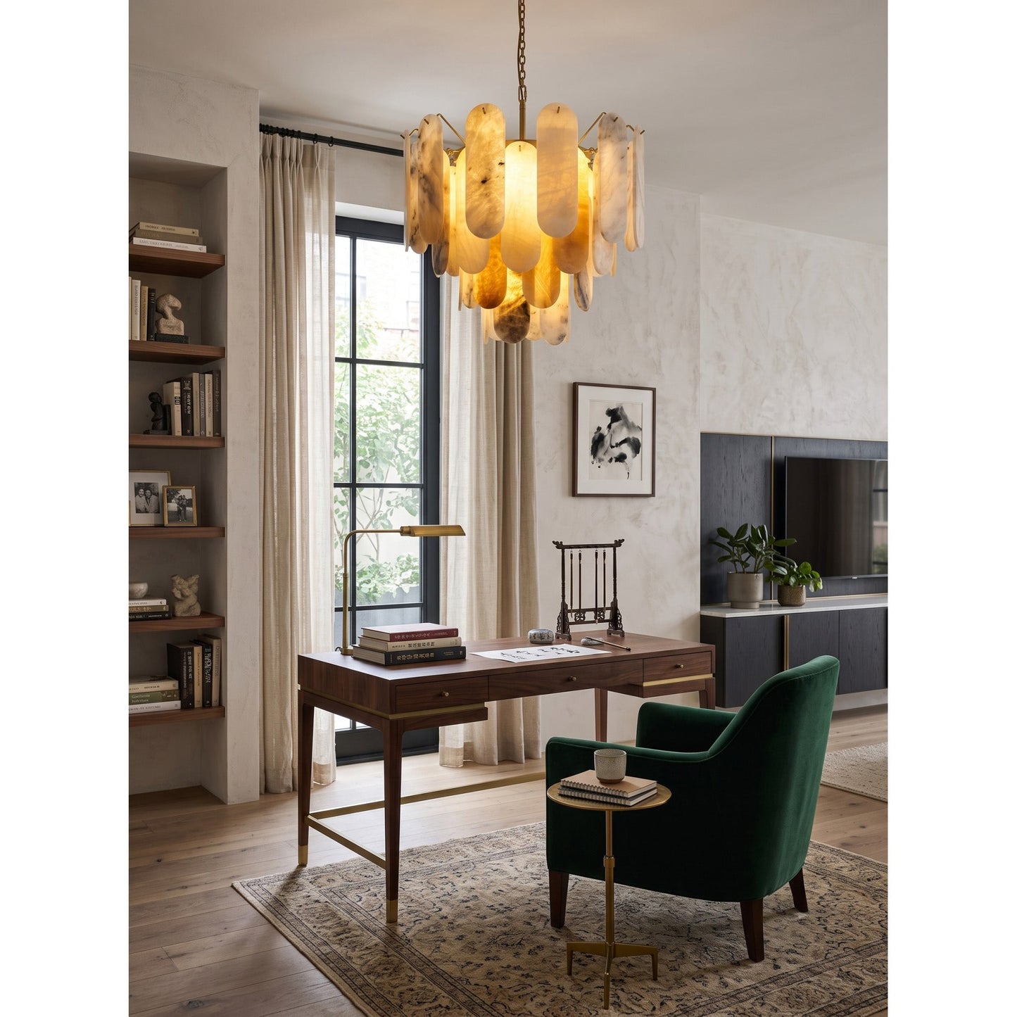 Vinci Alabaster Chandelier