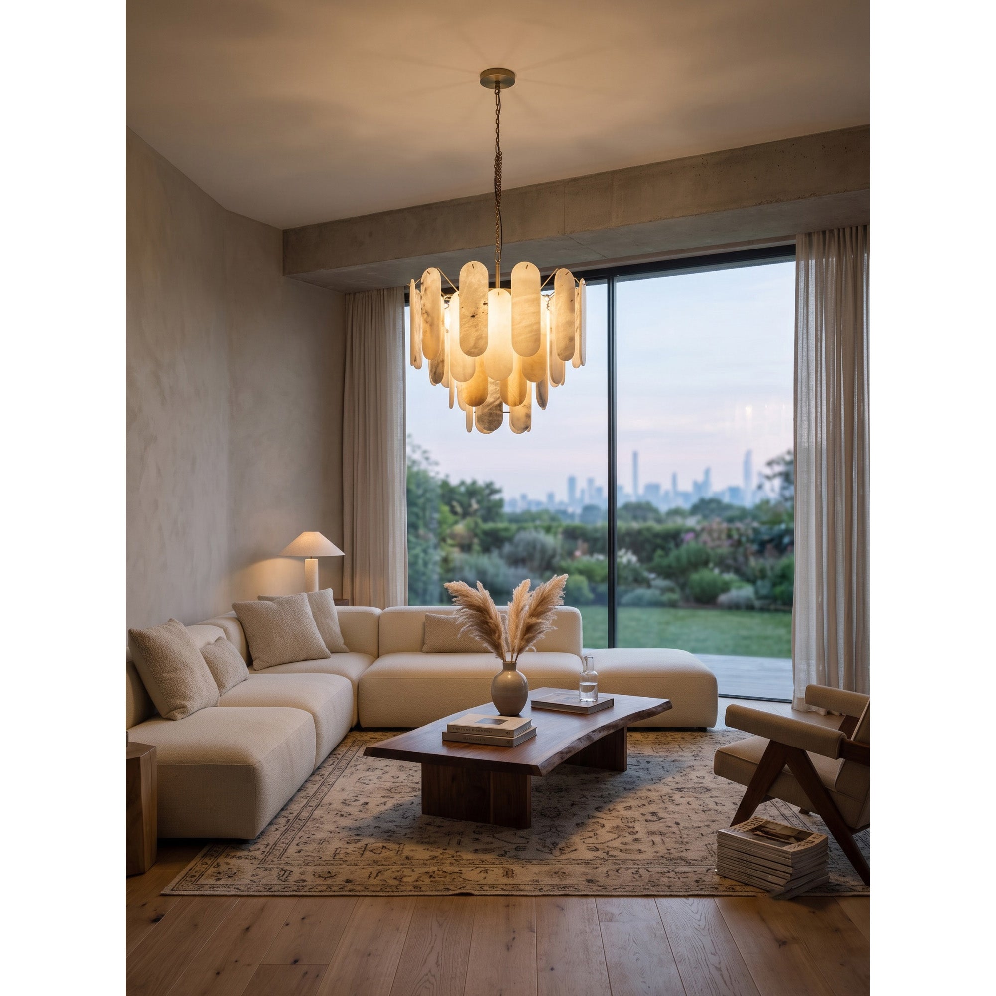 Vinci Alabaster Chandelier