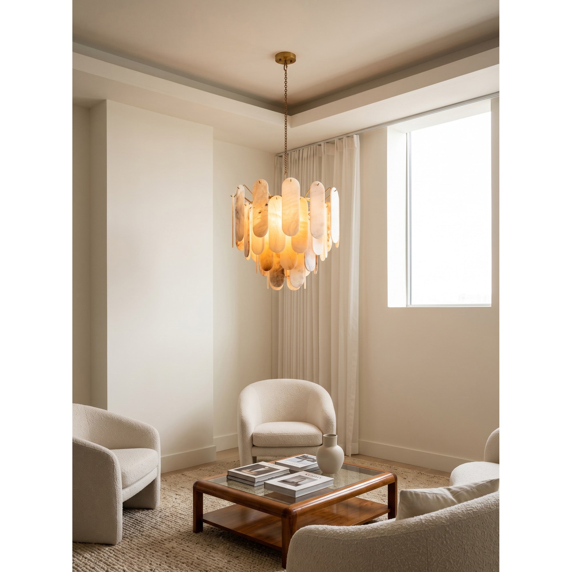 Vinci Alabaster Chandelier