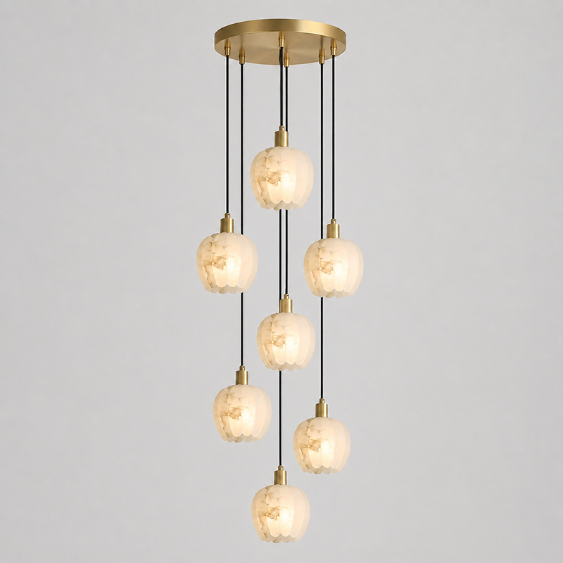 Lilin Alabaster Chandelier