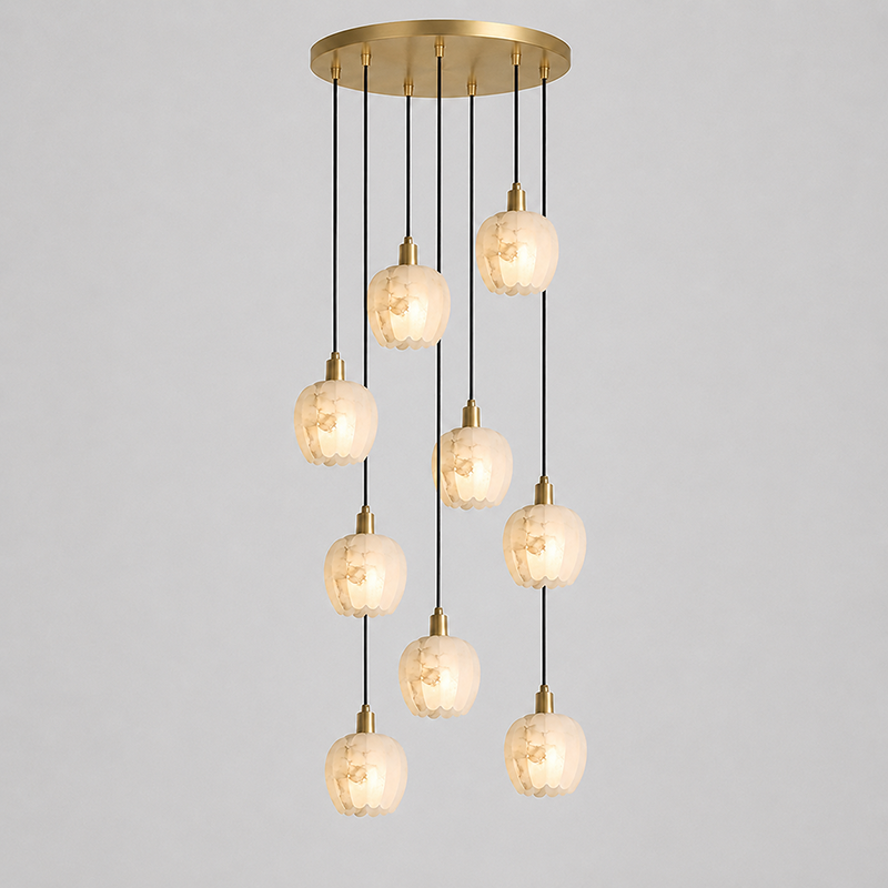 Lilin Alabaster Chandelier