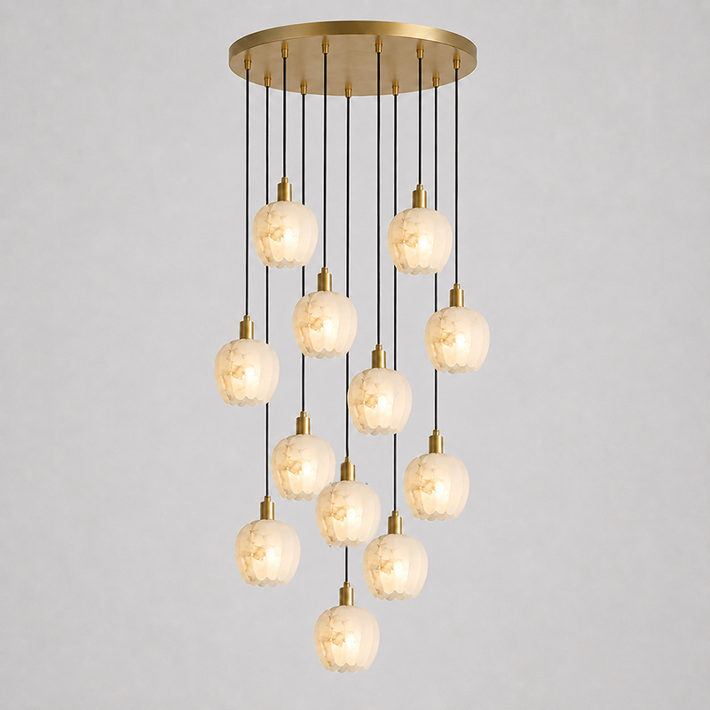 Lilin Alabaster Chandelier