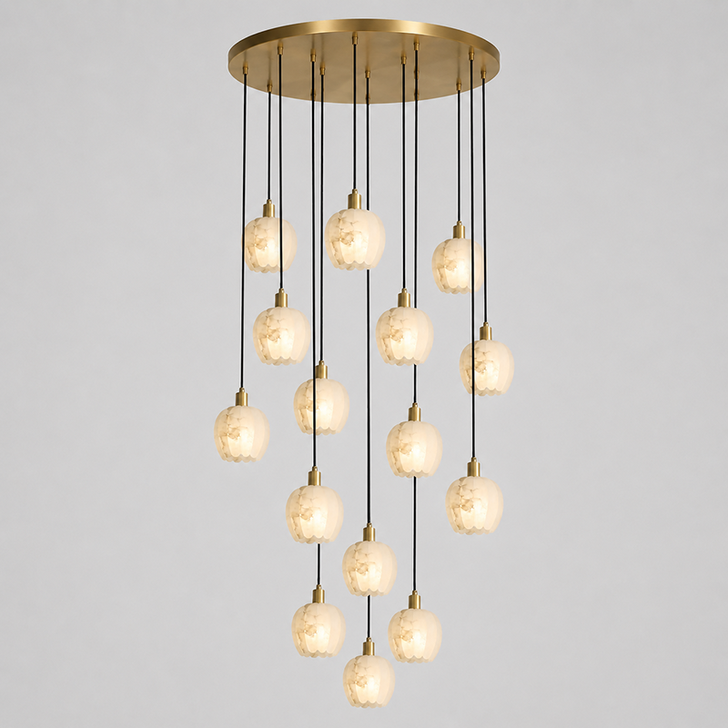 Lilin Alabaster Chandelier