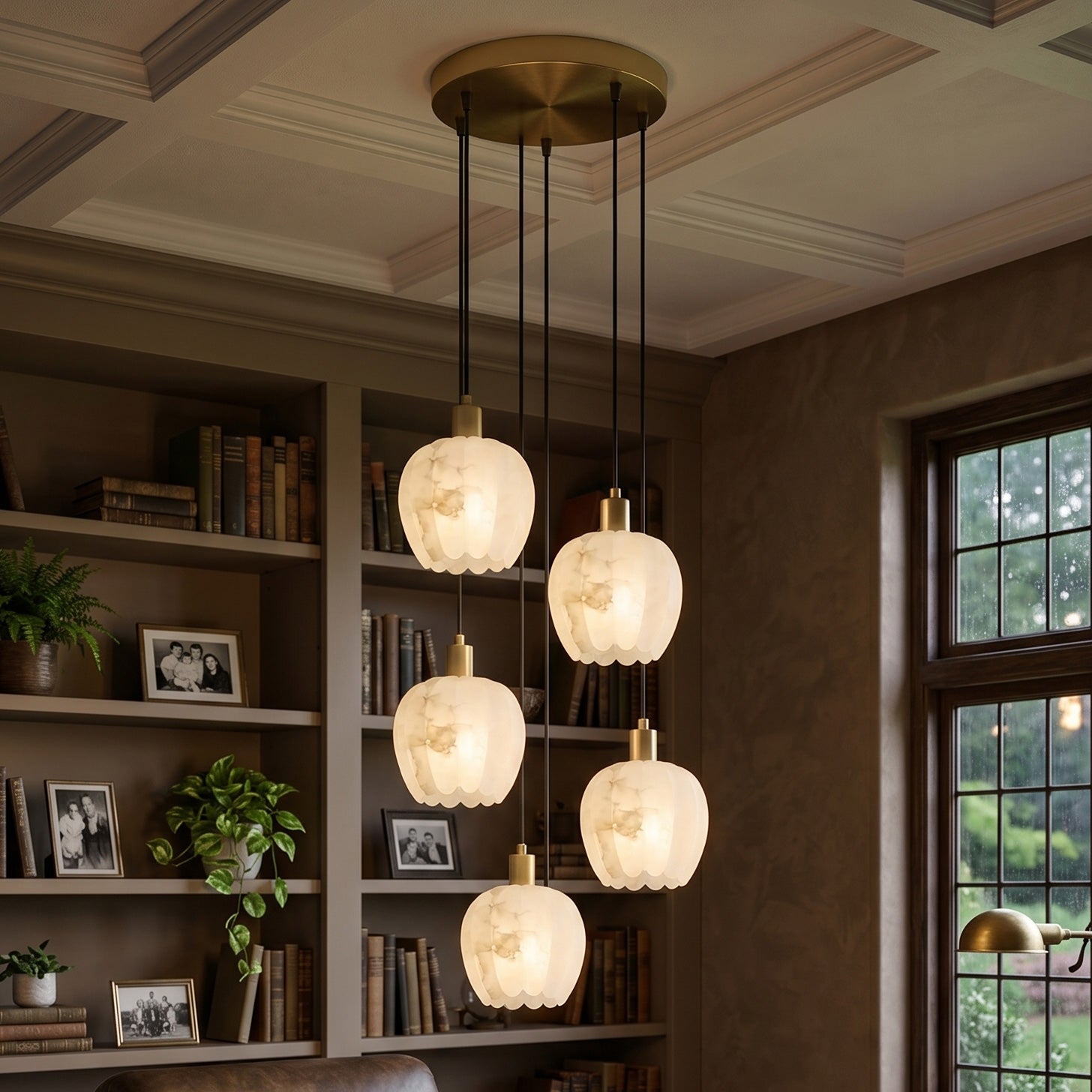 Lilin Alabaster Chandelier