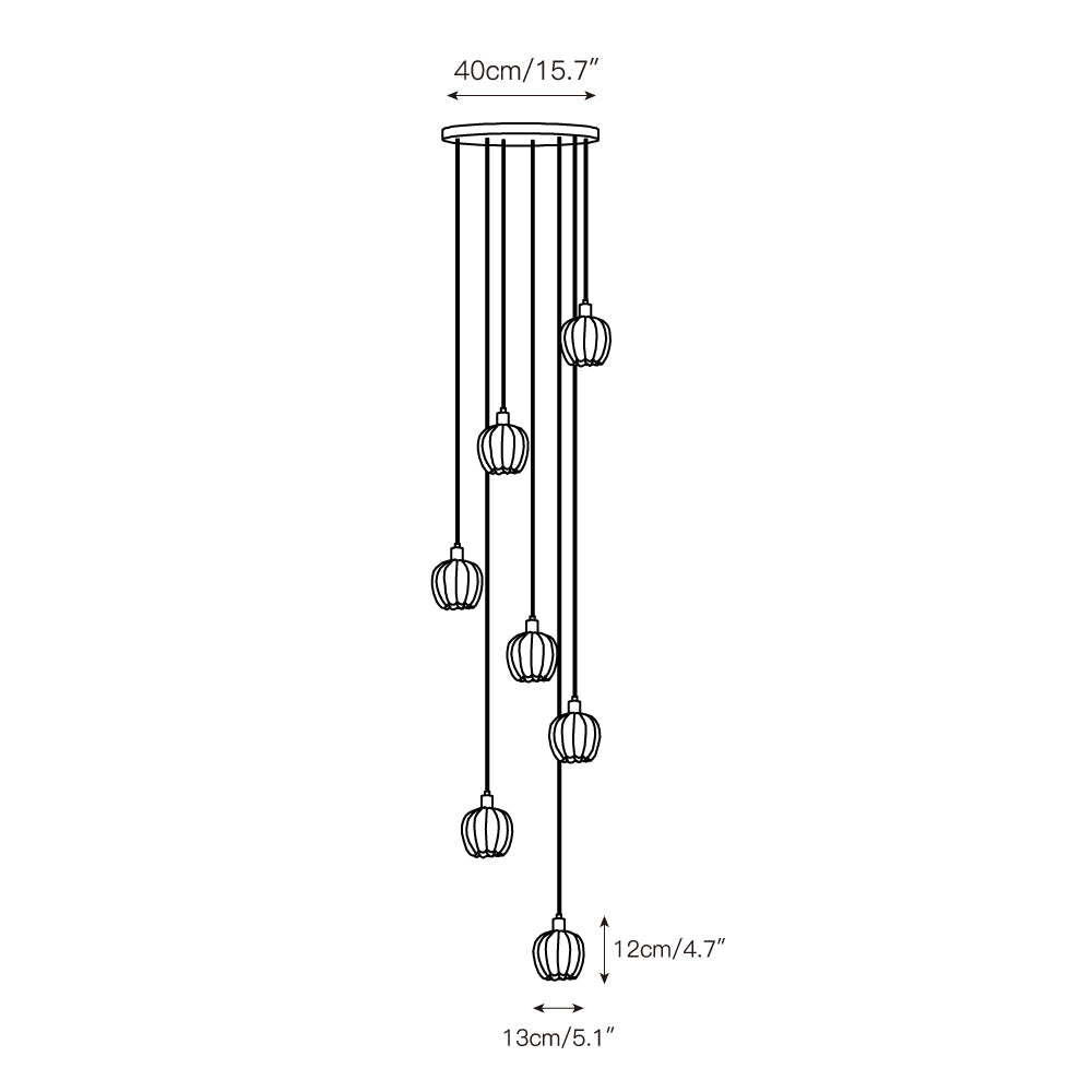 Lilin Alabaster Chandelier