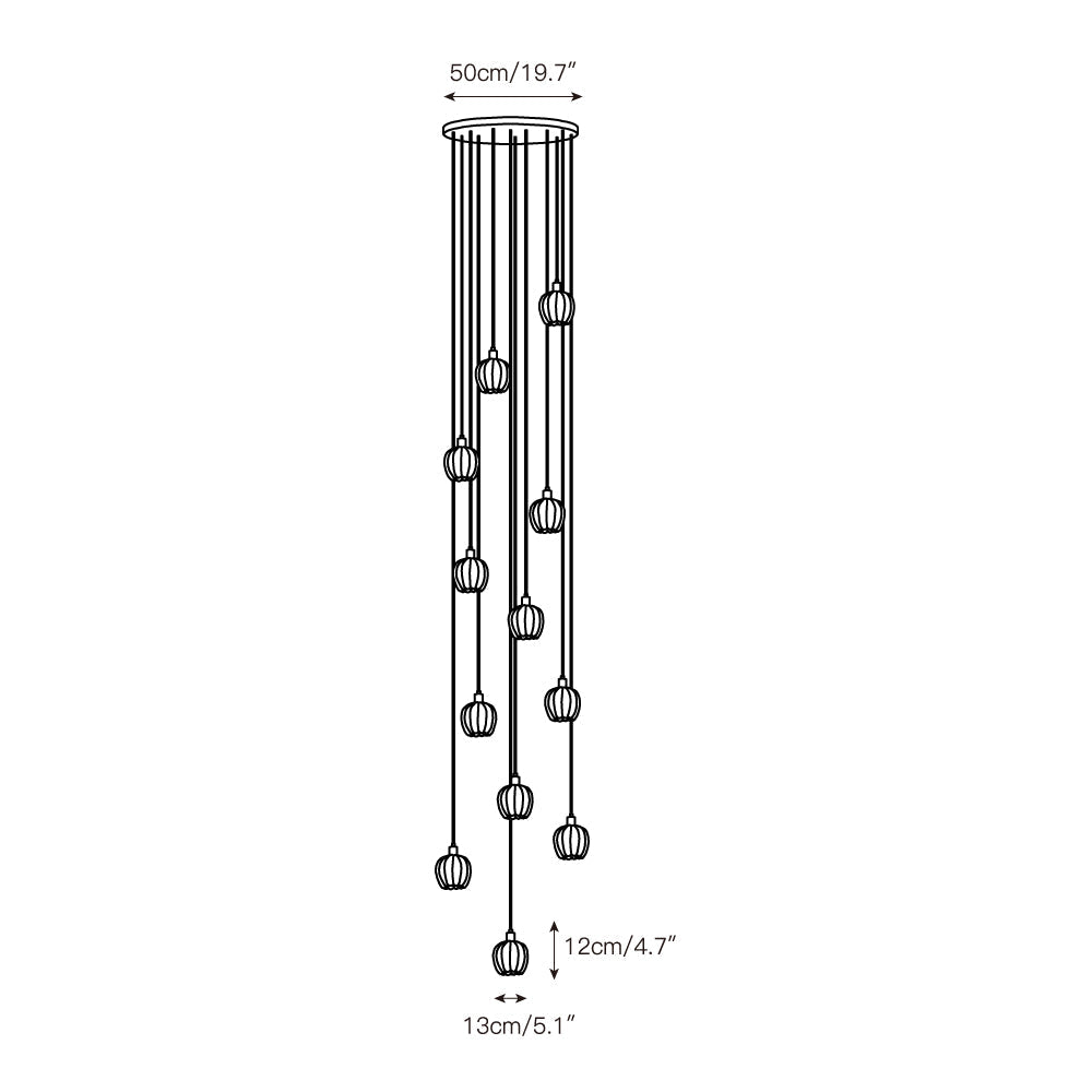 Lilin Alabaster Chandelier